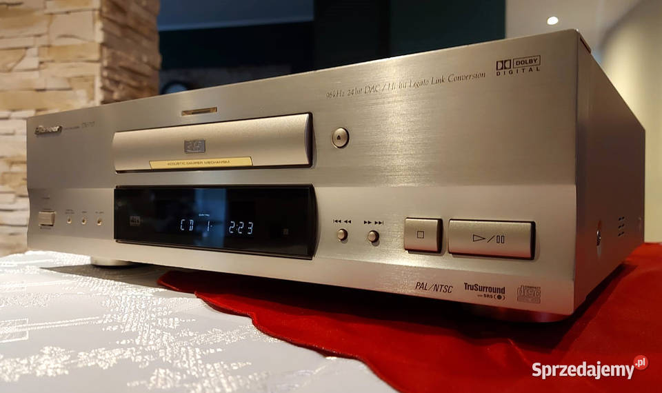 Pioneer DV717 Szampański złoty gold odtwarzacz Gliwice