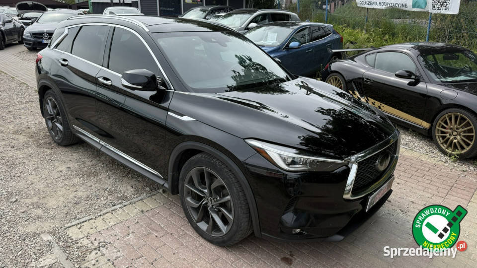 Infiniti QX50 20turbo 260 4x4 ledy bi xenon immobilizer Gdańsk sprzedam