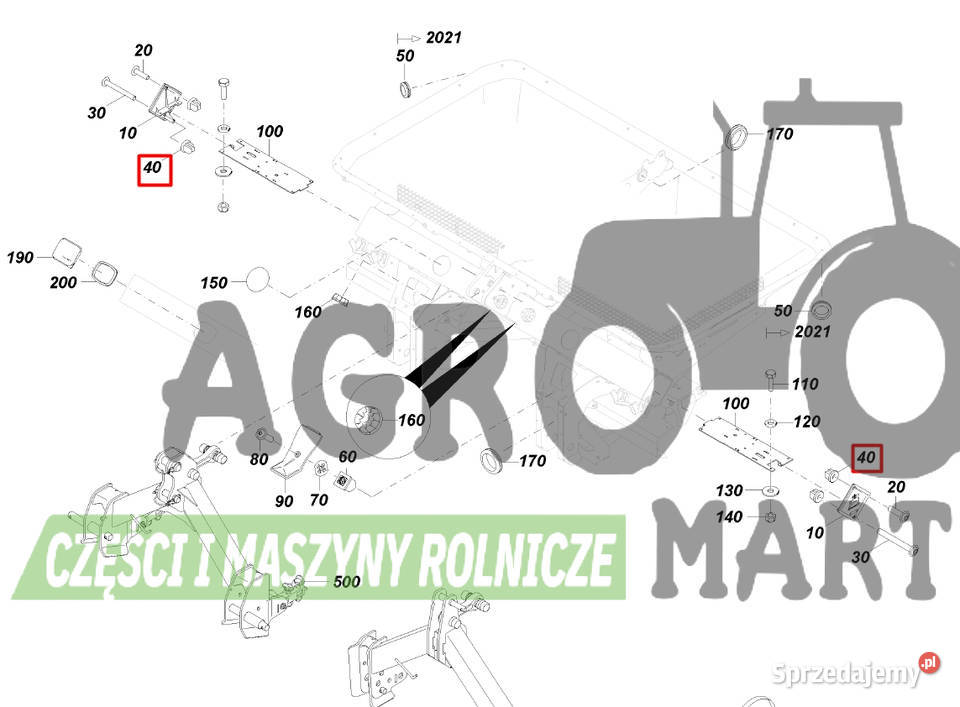 929949 KOŁEK M8 AMAZONE Wichrów