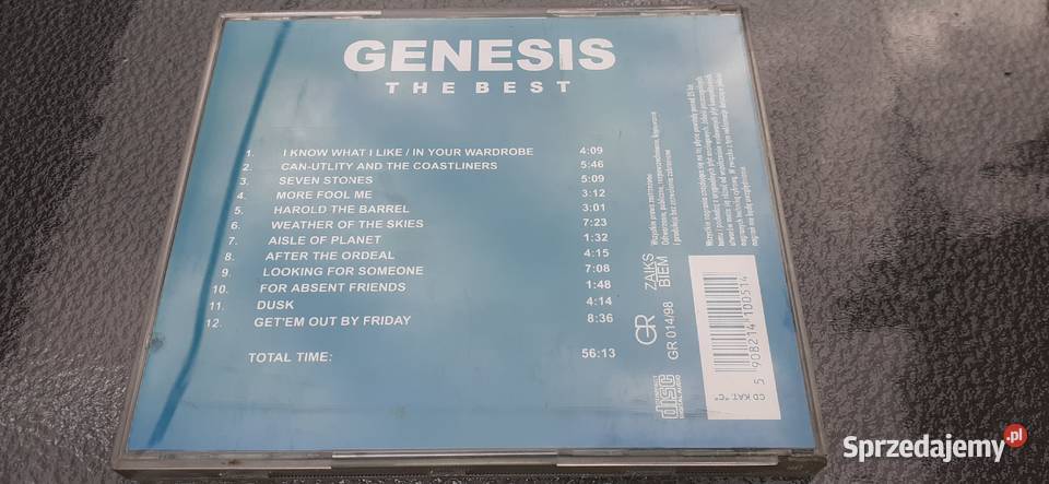 Genesis The Bestpłyta CD kujawsko-pomorskie