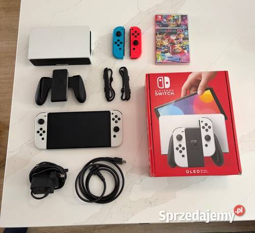 Nintendo Switch OLED Mario Kart 8 Deluxe karta Krakowiany