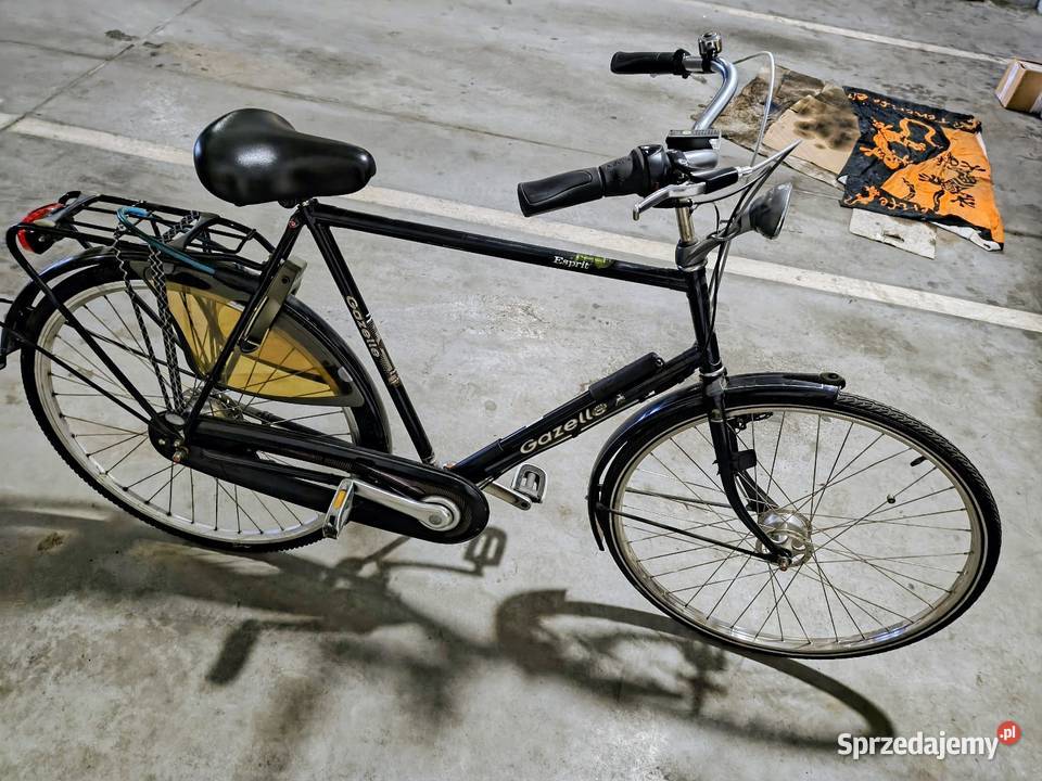 Rowery holenderskie Gazelle męski Esprit i Toruń