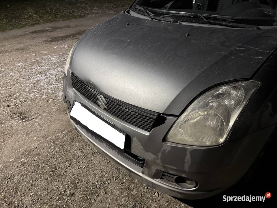 Suzuki Swift 13 2007 Uszkodzony Swift Michałowice