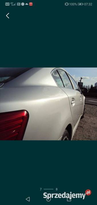 Avensis 18vvti gaz sekwencja sedan 224890km Avensis