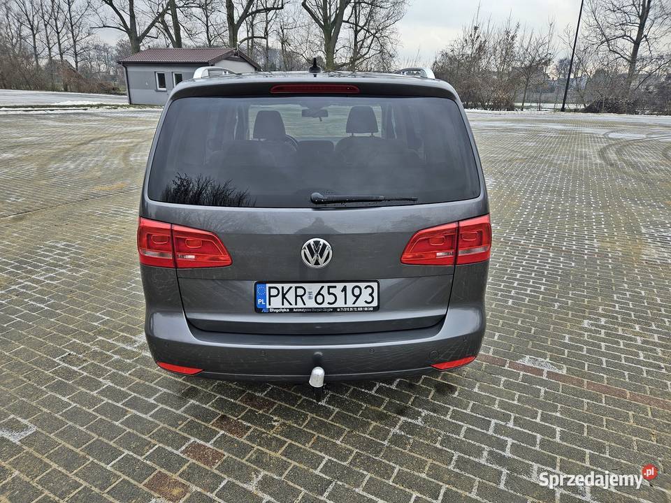 Vw touran 170 xenon led panoramadach dsg wielkopolskie Koźmin Wielkopolski sprzedam