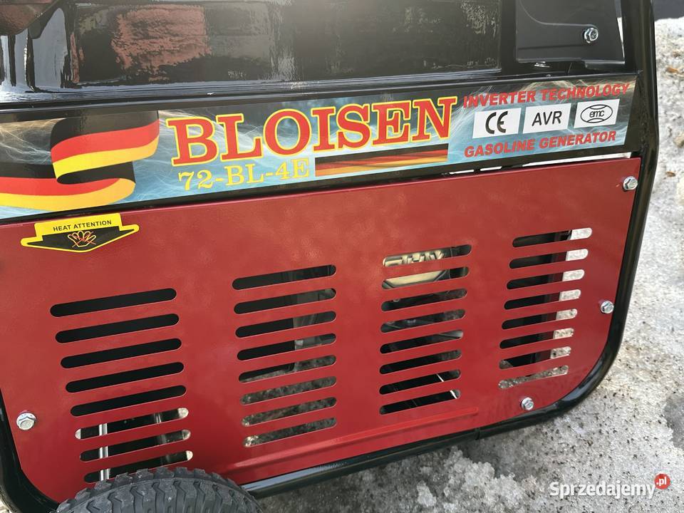 Agregat generator prądu BLOISEN 72BL4E sprzedam