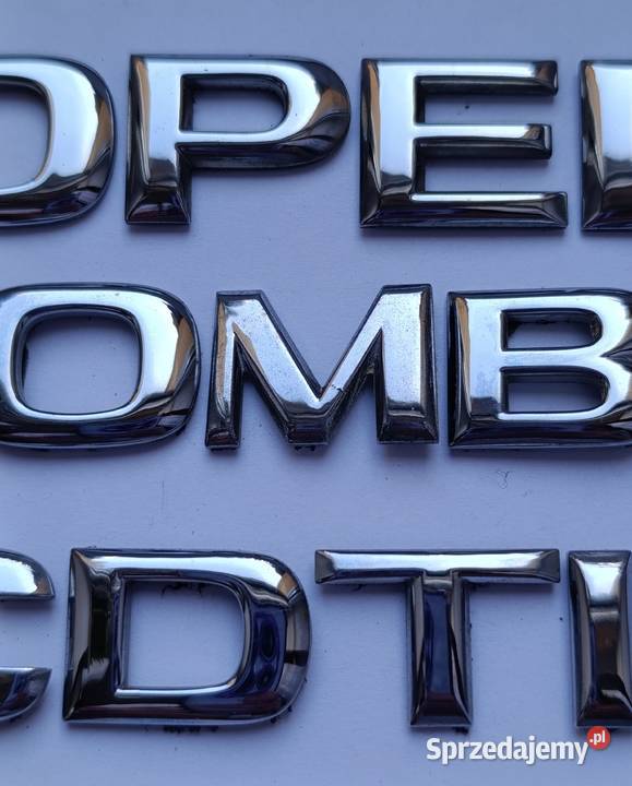 Napis emblemat Opel Combo C cdti 0111r Lipno