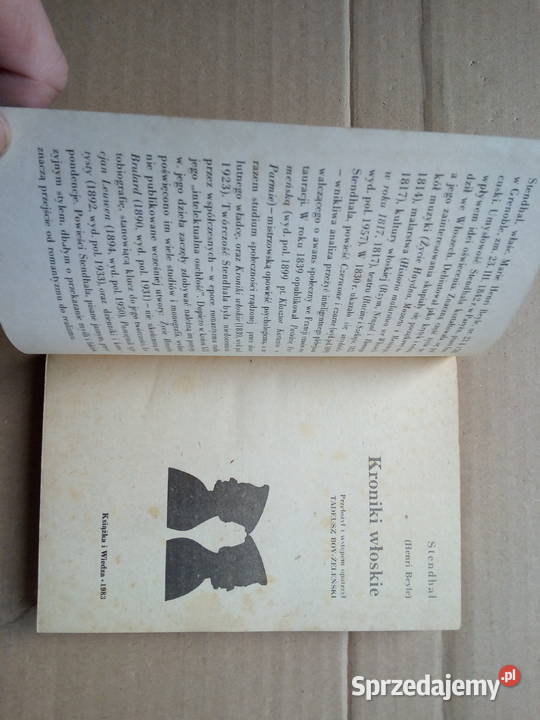 Kroniki Włoskie Stendhal Henri Beyle