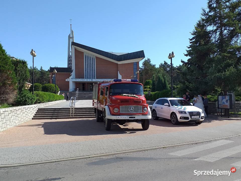 auto samochod do slubu wesela biale audiq5 Sandomierz obsługa imprez