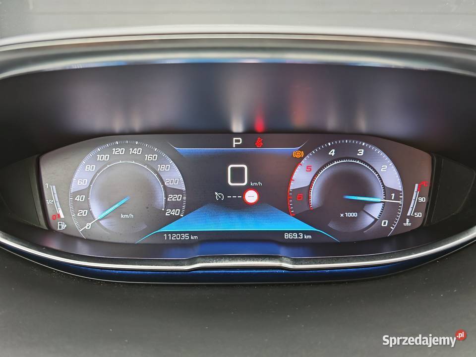 Peugeot 5008 GTLine Automat 7os ASO Przebieg biały świętokrzyskie Jędrzejów