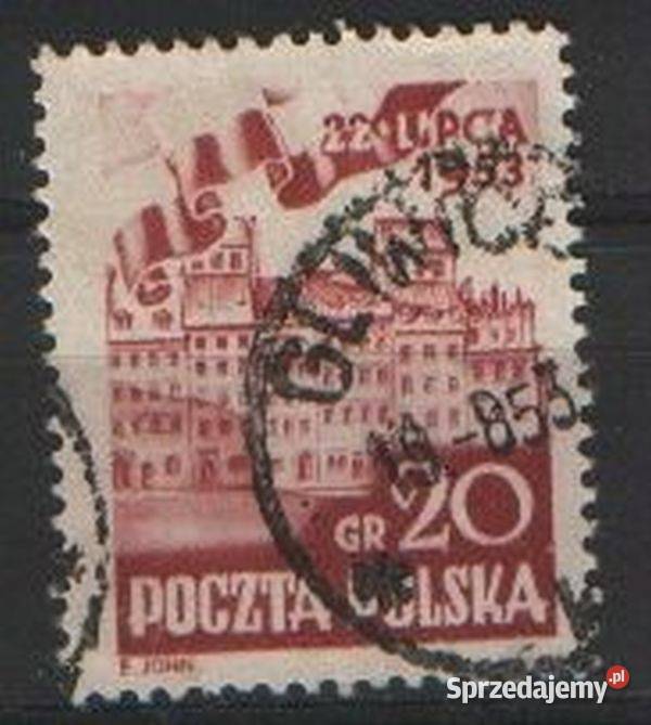 Zn Fi wykaz w opisie kas 1953 Filatelistyka