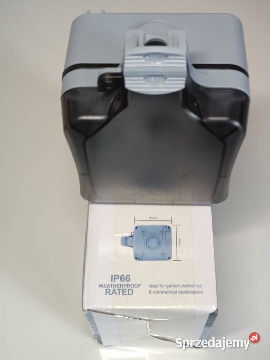 Gniazdko zewnętrzne IP66 2 razy USB 16A mazowieckie