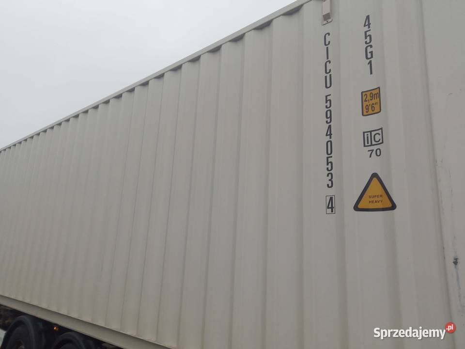Sprzedam kontener morski magazynowy 12m nowy Magazynowanie śląskie Gliwice
