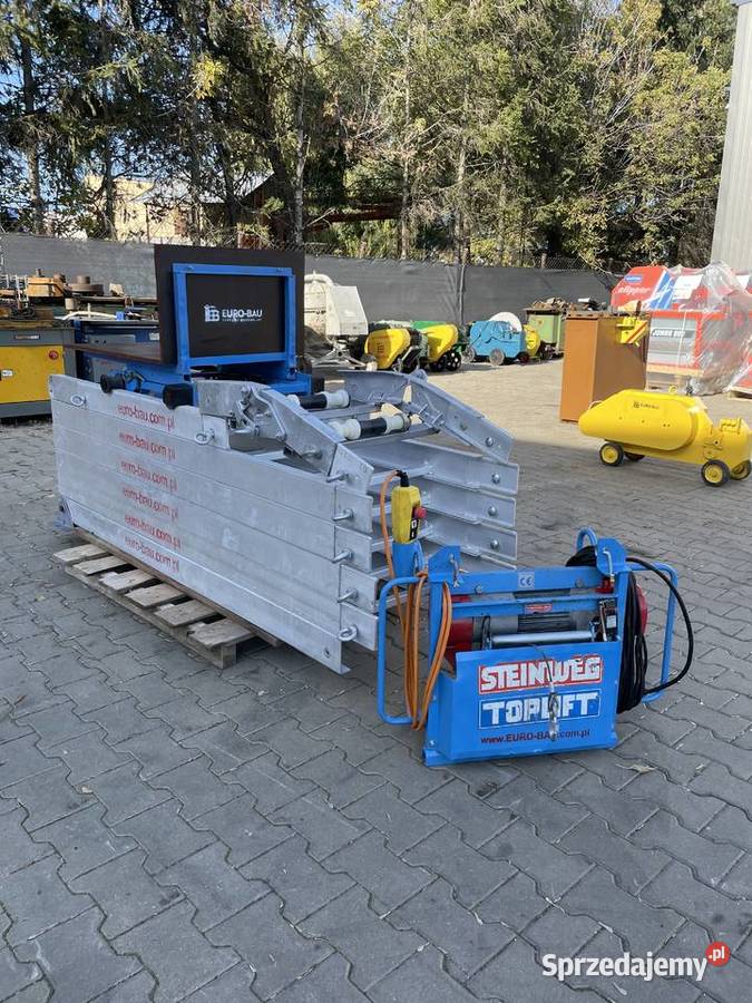 Winda drabina dekarska Steinweg Lift 12m pełny VAT Ślesin sprzedam