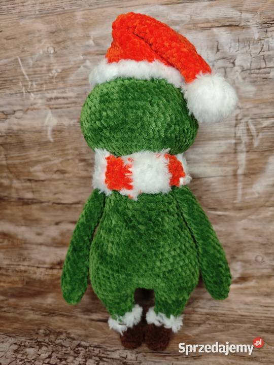 Maskotka Grinch na szydełku Szczecin