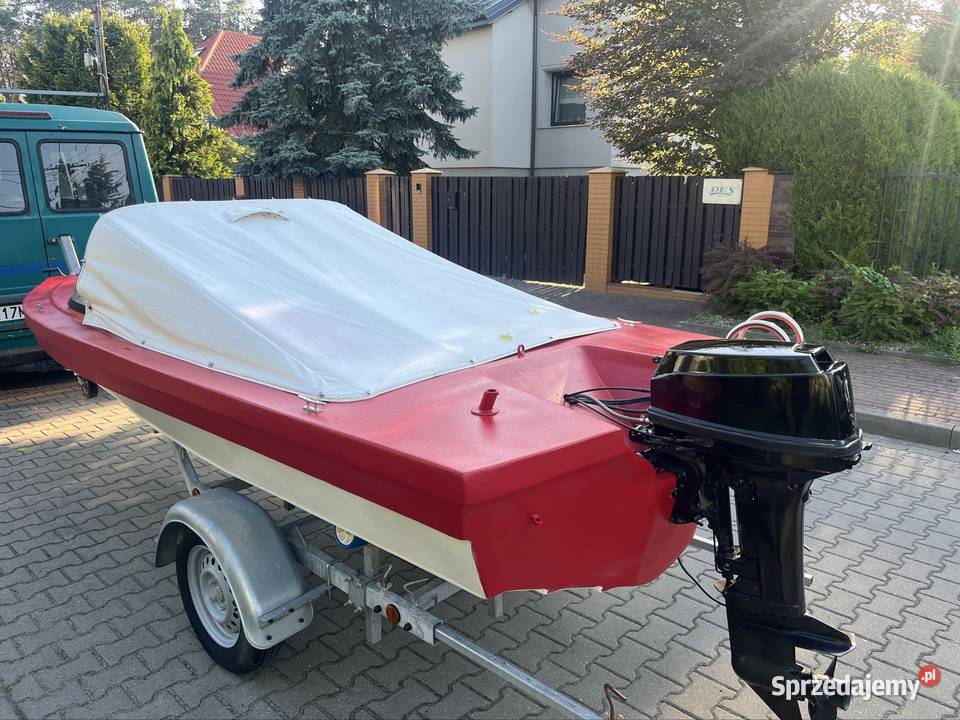 Motorówka Lodka 42m bez patentu silnik Tohatsu Płock