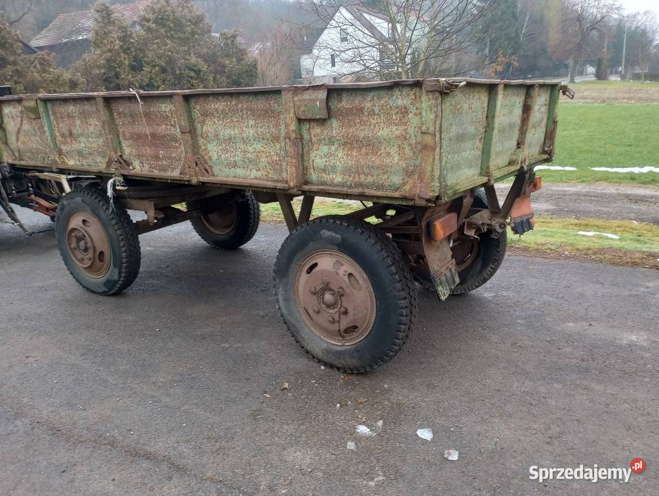 Przyczepa rolnicza nieuszkodzony Przyczepy rolnicze