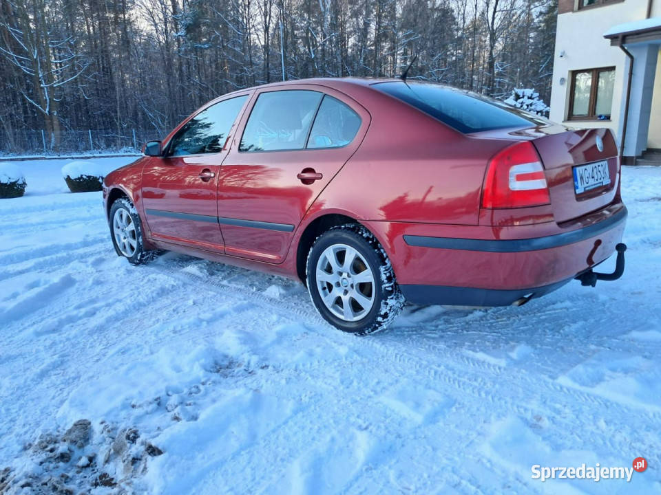 koda Octavia II 20042013 czerwony Lipówki