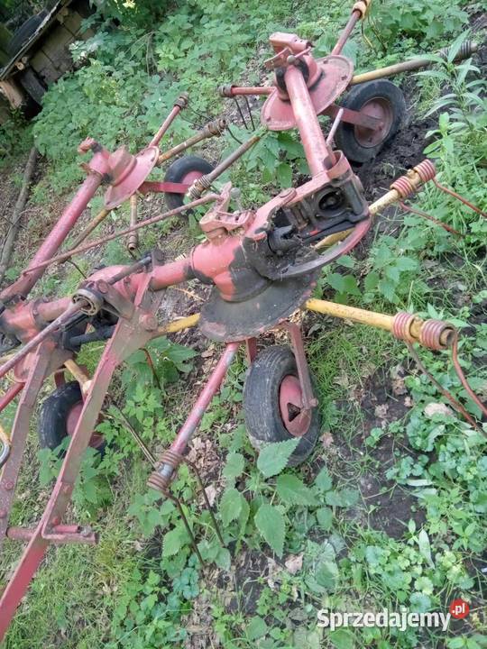 Przewracarka przetrząsarka karuzelowa 4 Zgrabiarki i przetrząsacze Siemień