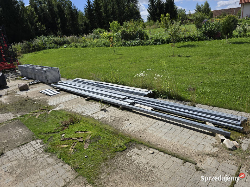 Konstrukcja garażu hali wiaty stalowej 8 m x 5 m Pozostałe Jarkowo sprzedam