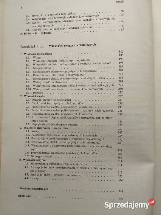 Podstawy inżynierii materiałów ceramicznych R Łódź