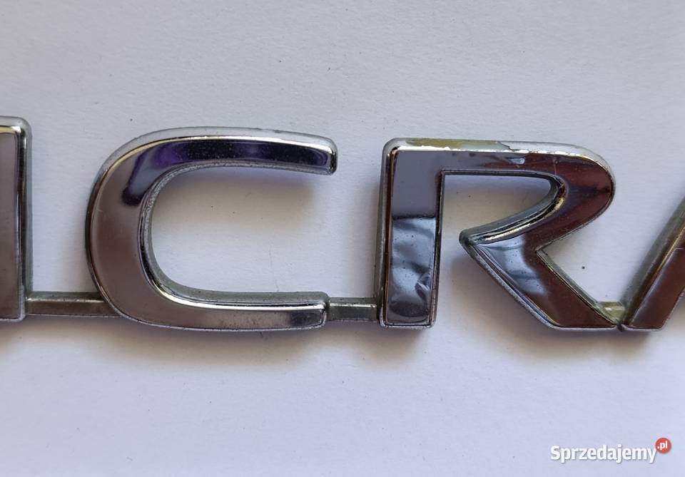 Napis emblemat Nissan Micra k12 0310r kujawsko-pomorskie Lipno sprzedam