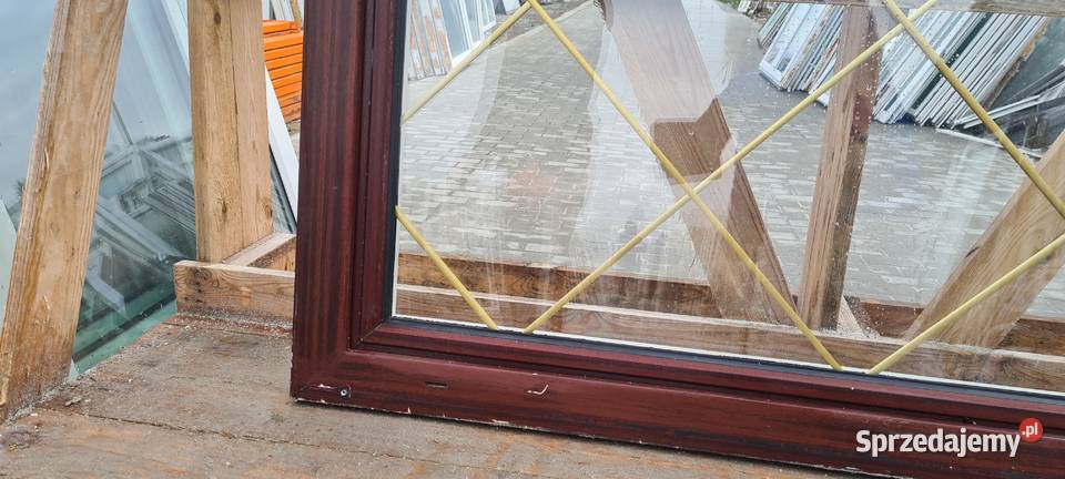 OKNA KacprzaK 144X145 OKNO Używane Plastikowe Budowa Lublin