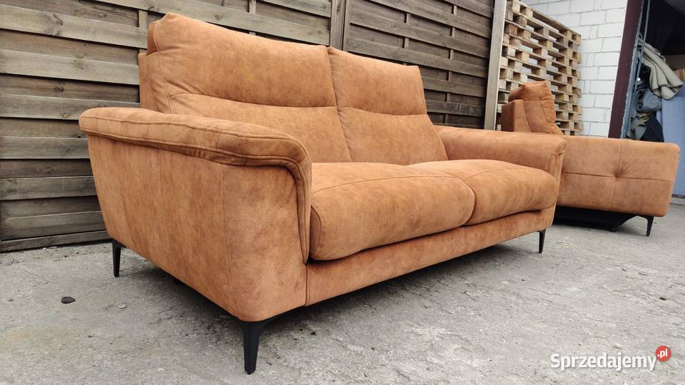 Komplet kanapa sofa 2 fotele funkcja spania Warszawa