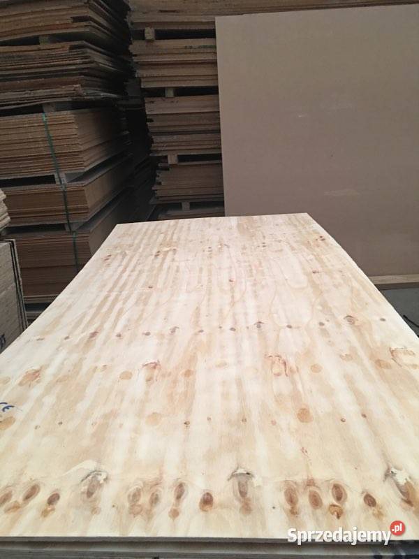 Sklejka surowa grubo obłogowana 9mm 2500x1250 kl Brzeźno