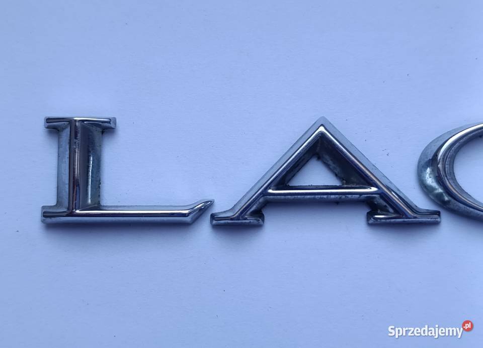 Napis emblemat Renault Laguna 2 II 0507r osobowe Pozostałe kujawsko-pomorskie Lipno