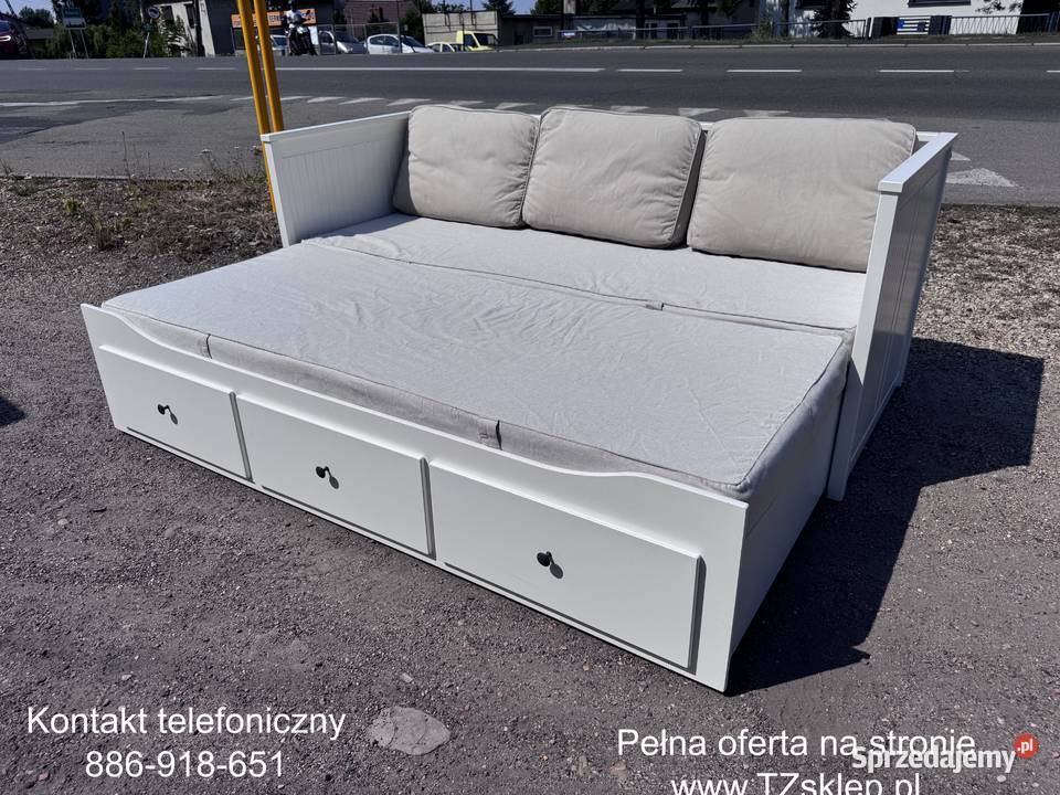 IKEA HEMNES Leżanka Łóżko z 3 szufladami 2 Rybnik