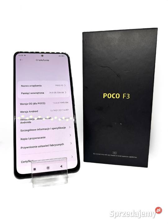 Smartfon POCO F3 8 GB 256 GB 5G Karton etui Elbląg