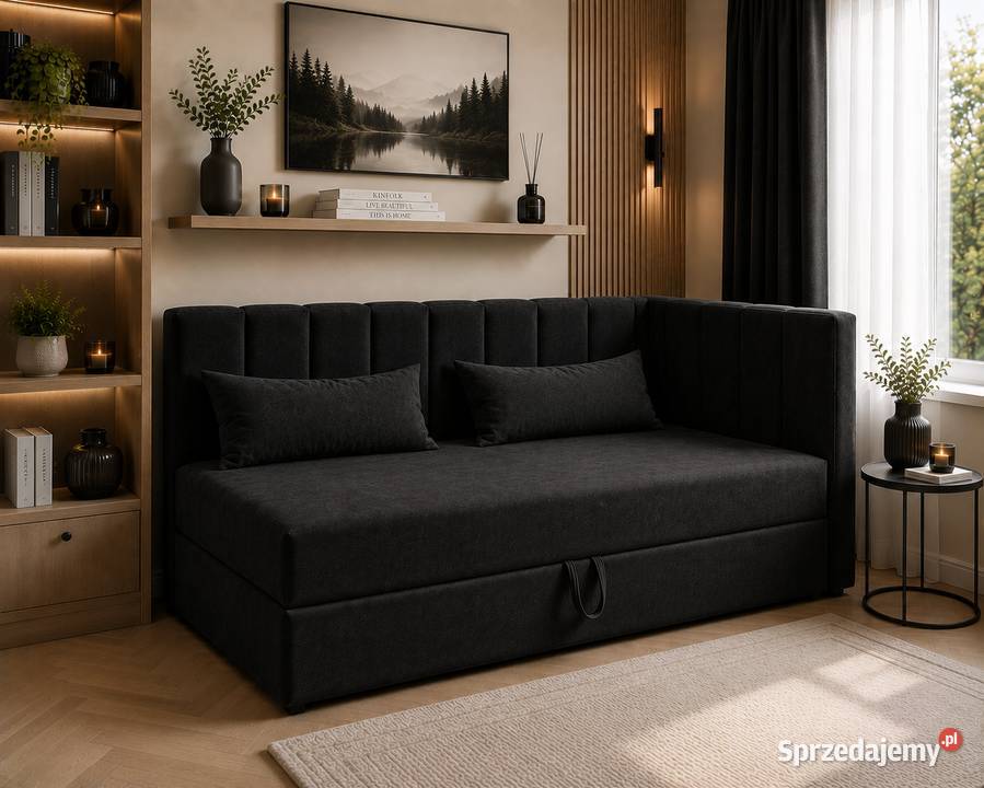 Wygodne łóżko dziecięce 90200 z pojemnikiem na Dom i Ogród wielkopolskie Kępno