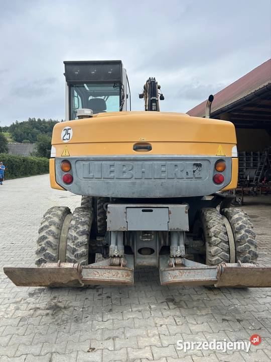 Koparka Liebherr 309 małopolskie Gromnik