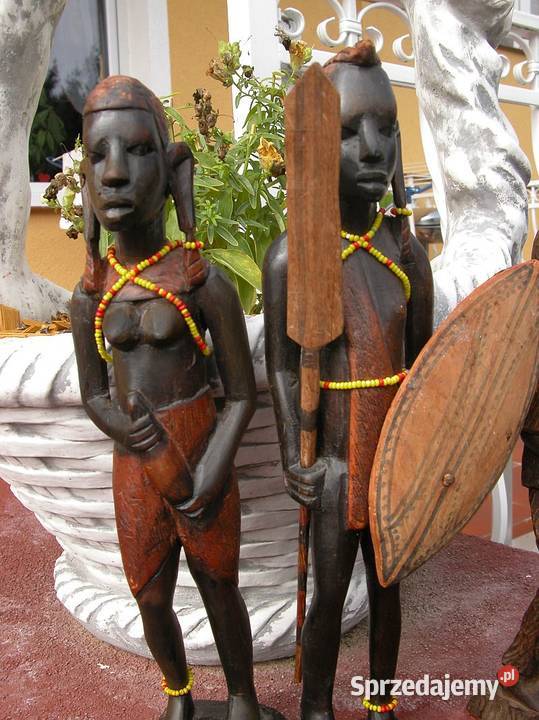 rzeźby afrykańskie parka lubuskie
