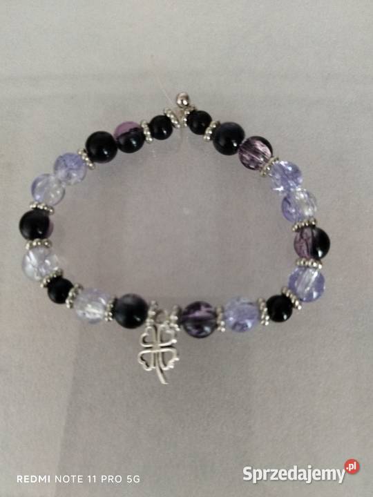 Własnoręcznie zrobiona bransoletka Gniewowo