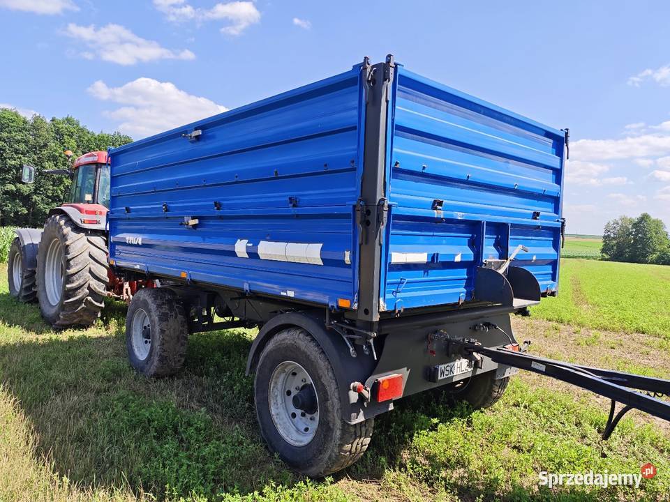 Przyczepa rolnicza MetalFach 12T 2015r w stanie Dzięcioły Dalsze