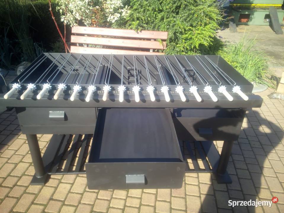 Gastronomiczny grill cateringowy węglowy