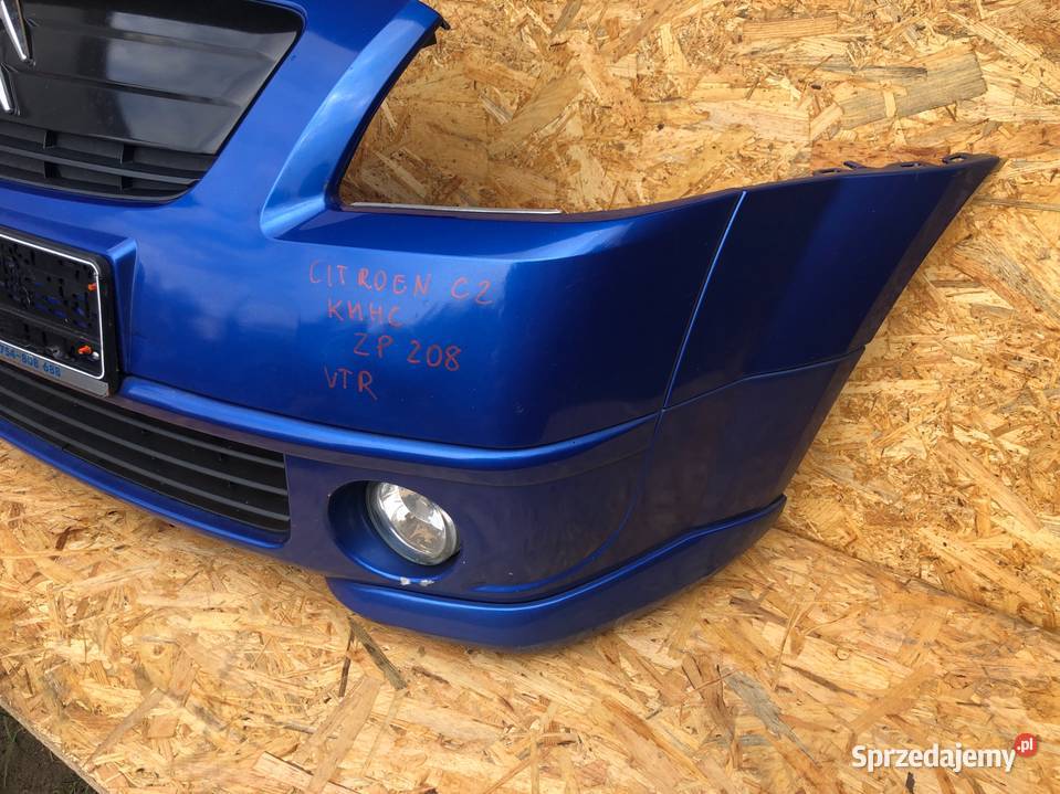 Citroen C2 KMHC VTR zderzak przód Halogen Słowikowo