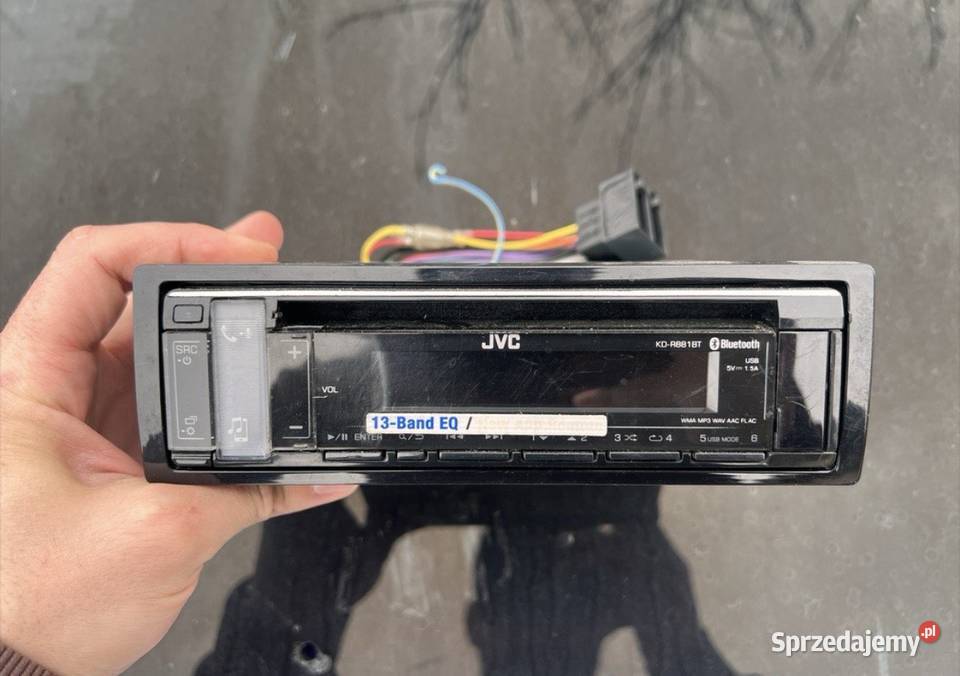 Radio samochodowe JVC KDR881BT bluetooth USB Kielce