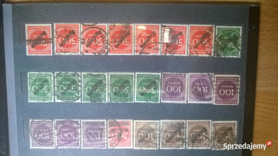 znaczki NIEMCY zestaw 88 stemplowane 112 Warszawa