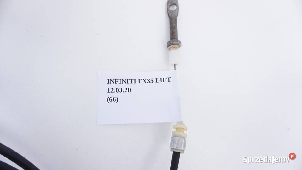 DŹWIGNIA CIĘGNO FOTELA LEWEGO INFINITI FX35 FX45 wielkopolskie Nowy Tomyśl