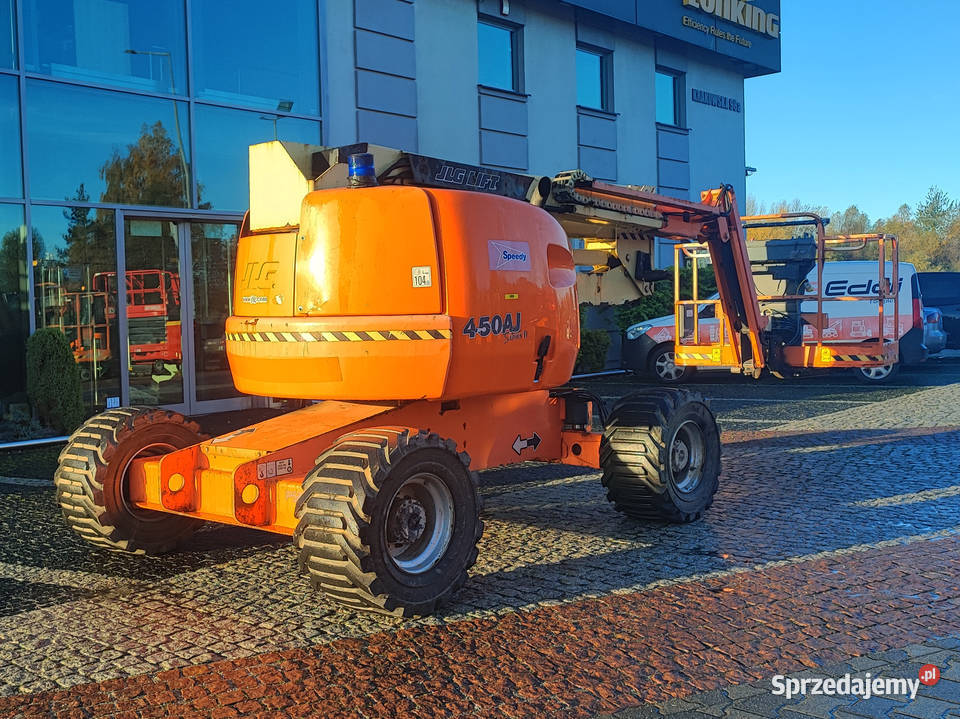 Podnośnik przegubowy zwyżka koszowa JLG 450AJ Kęty