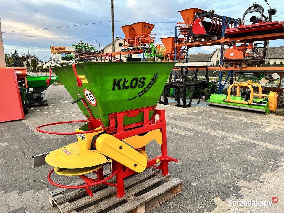 Rozsiewacz na taśmę 300 400 600 800 lejek KŁOS sprzedam