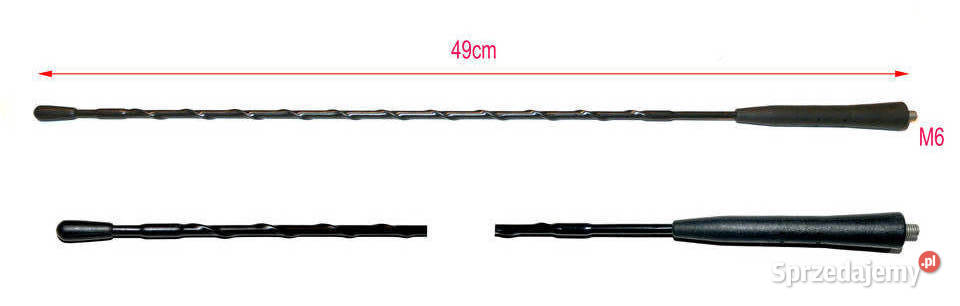 Maszt antena samochodowa M6 49 OPEL FORD VW SEAT Białogard