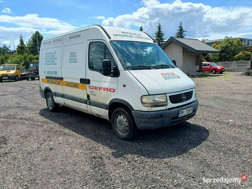 Opel Movano Opel Movano 22DTI 90 02r Vat1 2200cm3 Tarnów
