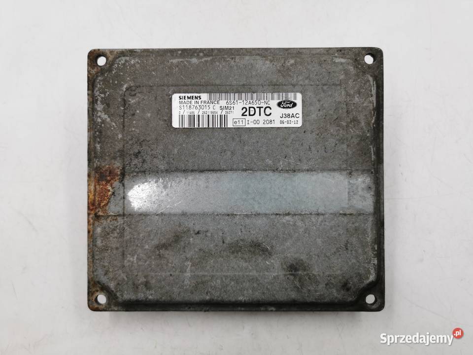 Sterownik Silnika Ford Fiesta MK6 13