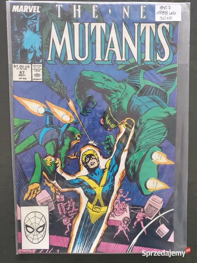 The Mutants 9 komiksów Marvel USA 19881989