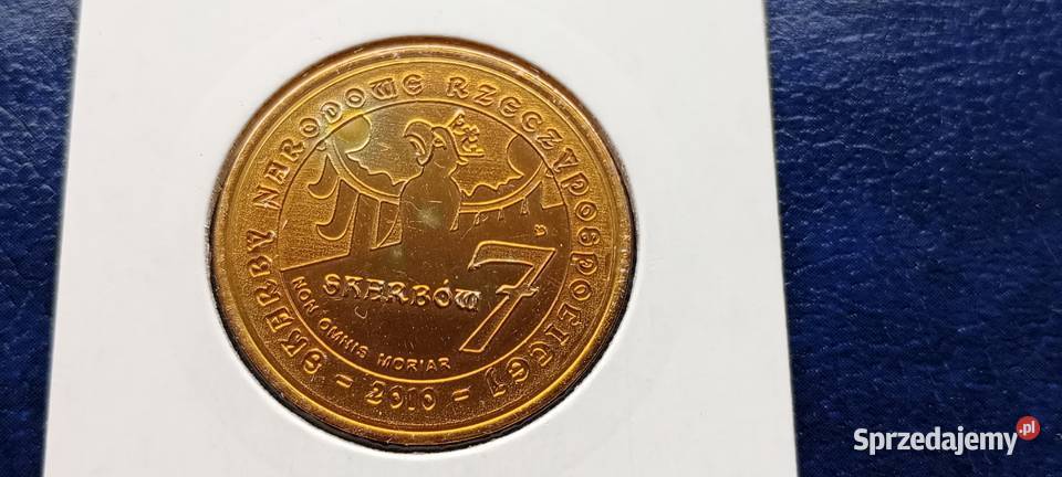 Stare monety Medal 7 skarbów Polska 2 Lesko