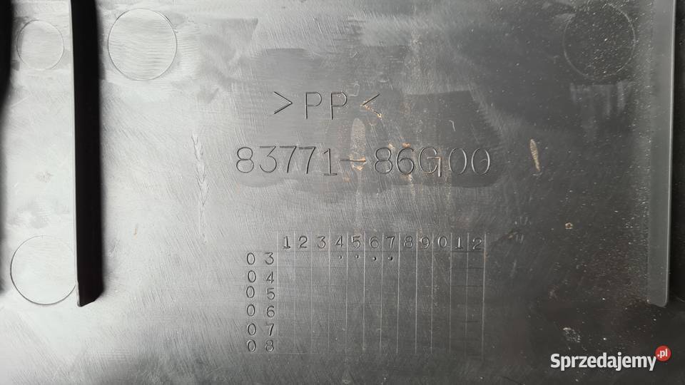 Suzuki Ignis MH SUBARU G3X Justy boczek Legnica